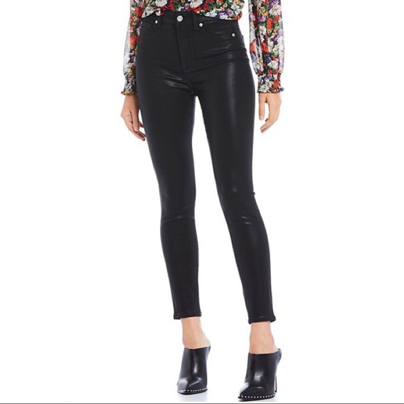 7 For All Mankind Coated Ankle Skinny Jeans (NWOT) - Picture 2 of 12